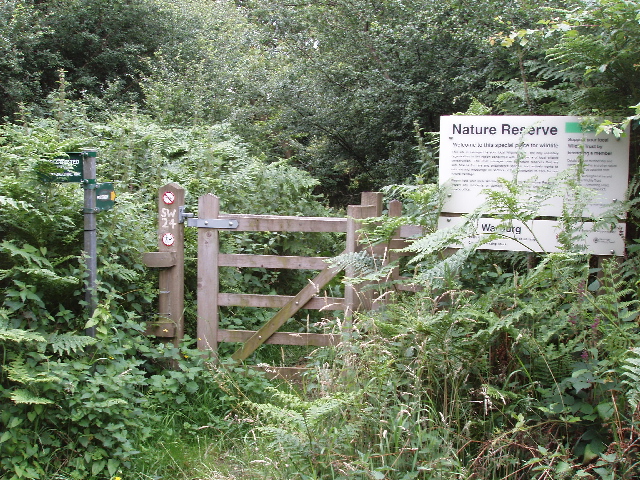 Entrance to Warburg Nature Reserve - geograph.org.uk - 886729