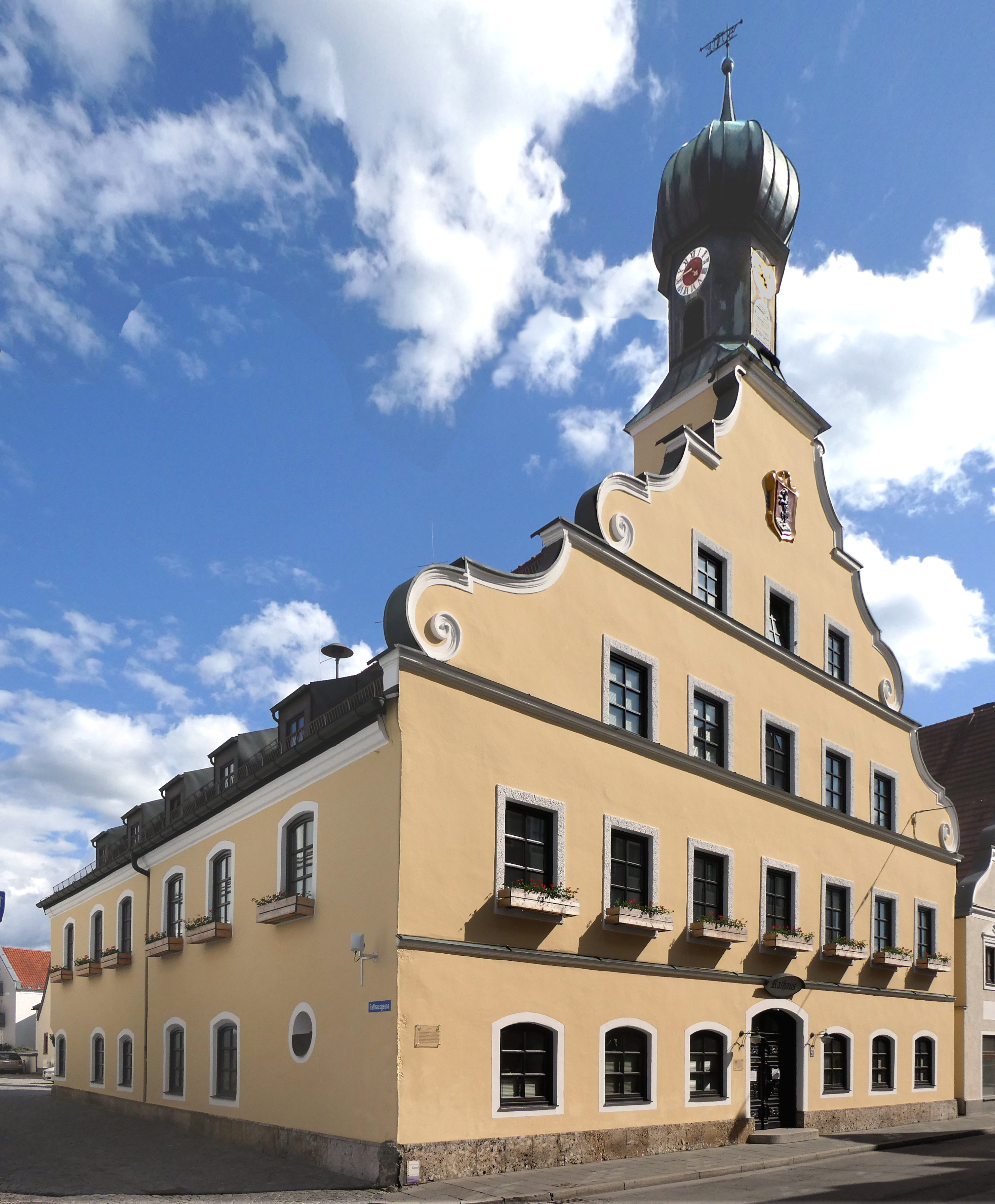 This is a picture of the Bavarian Baudenkmal (cultural heritage monument) with the ID