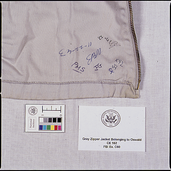 File:Gray Zipper Jacket Belonging to Lee Harvey Oswald - NARA - 305140 (page 4).gif