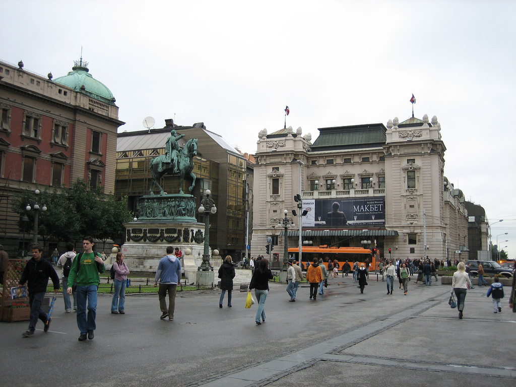 Plaza de la República (Belgrado) - Wikipedia, la enciclopedia libre
