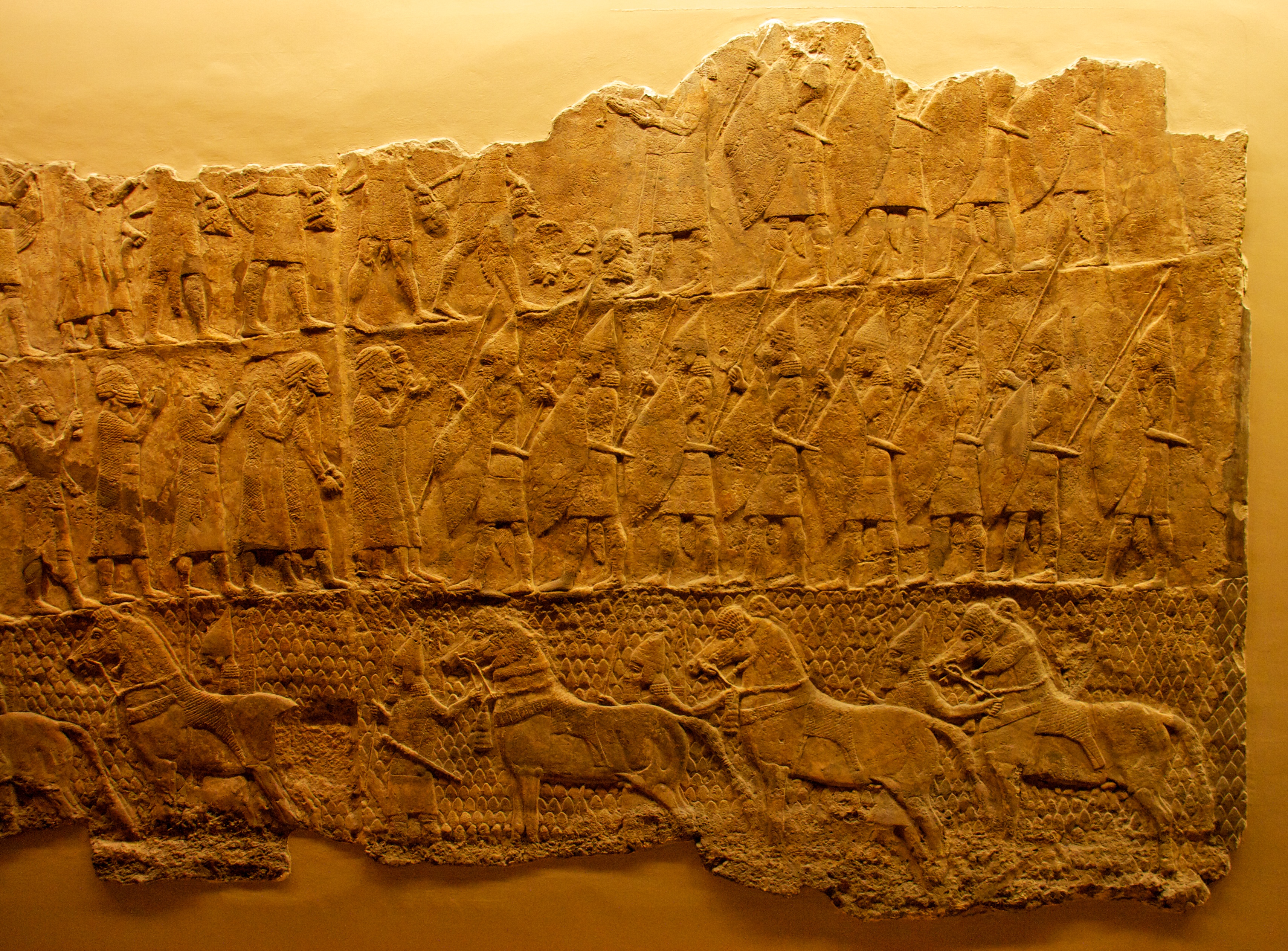 Bilderesultat for The Lachish reliefs
