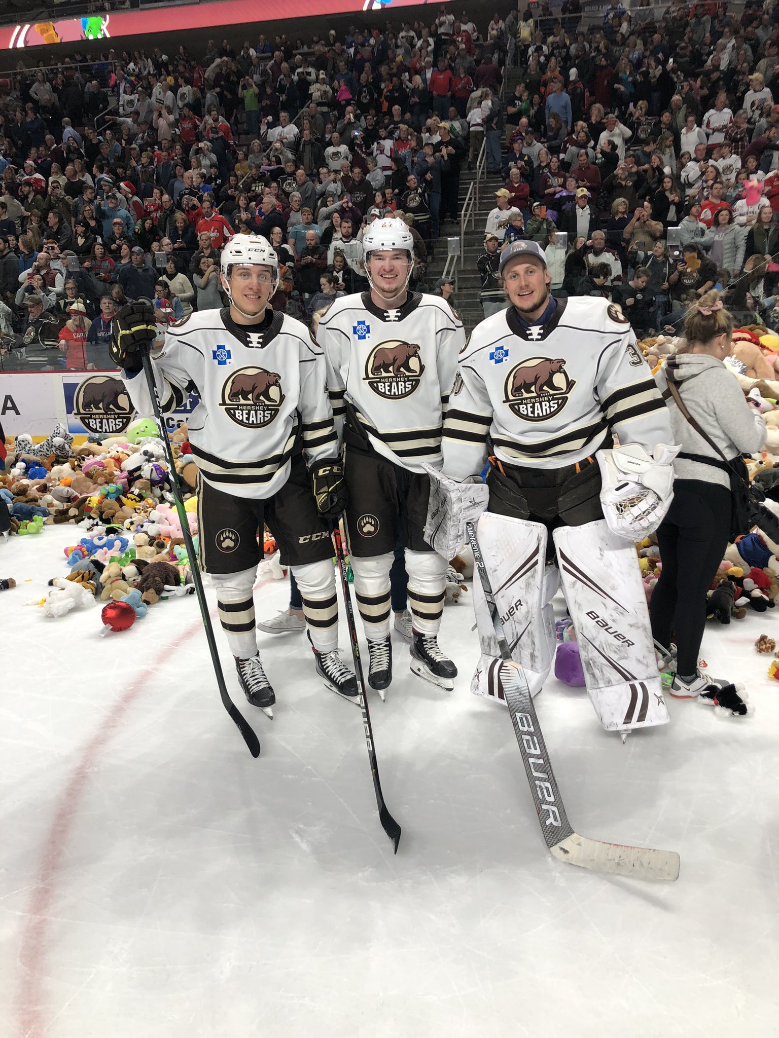 Hershey Bears - Vitek Vanecek made 20 saves tonight so you save $5