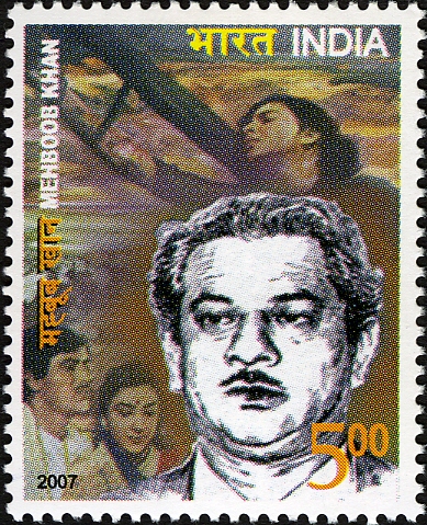 Mehboob Khan 2007 stamp of India