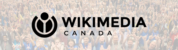 Wikimedia Canada banner logo
