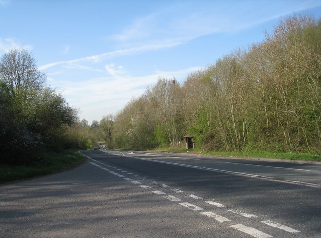 File:A339 - Hannington turning - geograph.org.uk - 2350557.jpg