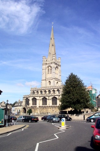 How to get to All Saints' Church, Stamford with public transport- About the place