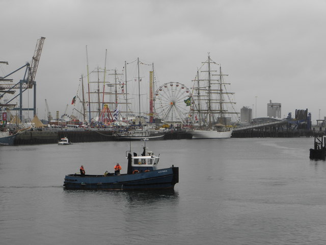 Event ship. Shipbuilding in Northern Ireland. Ship event.