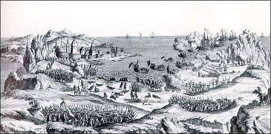 French attack St. John's Newfoundland 1762.jpg