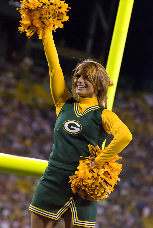 NFL Green Bay Packers Cheer Uniform for Dolls