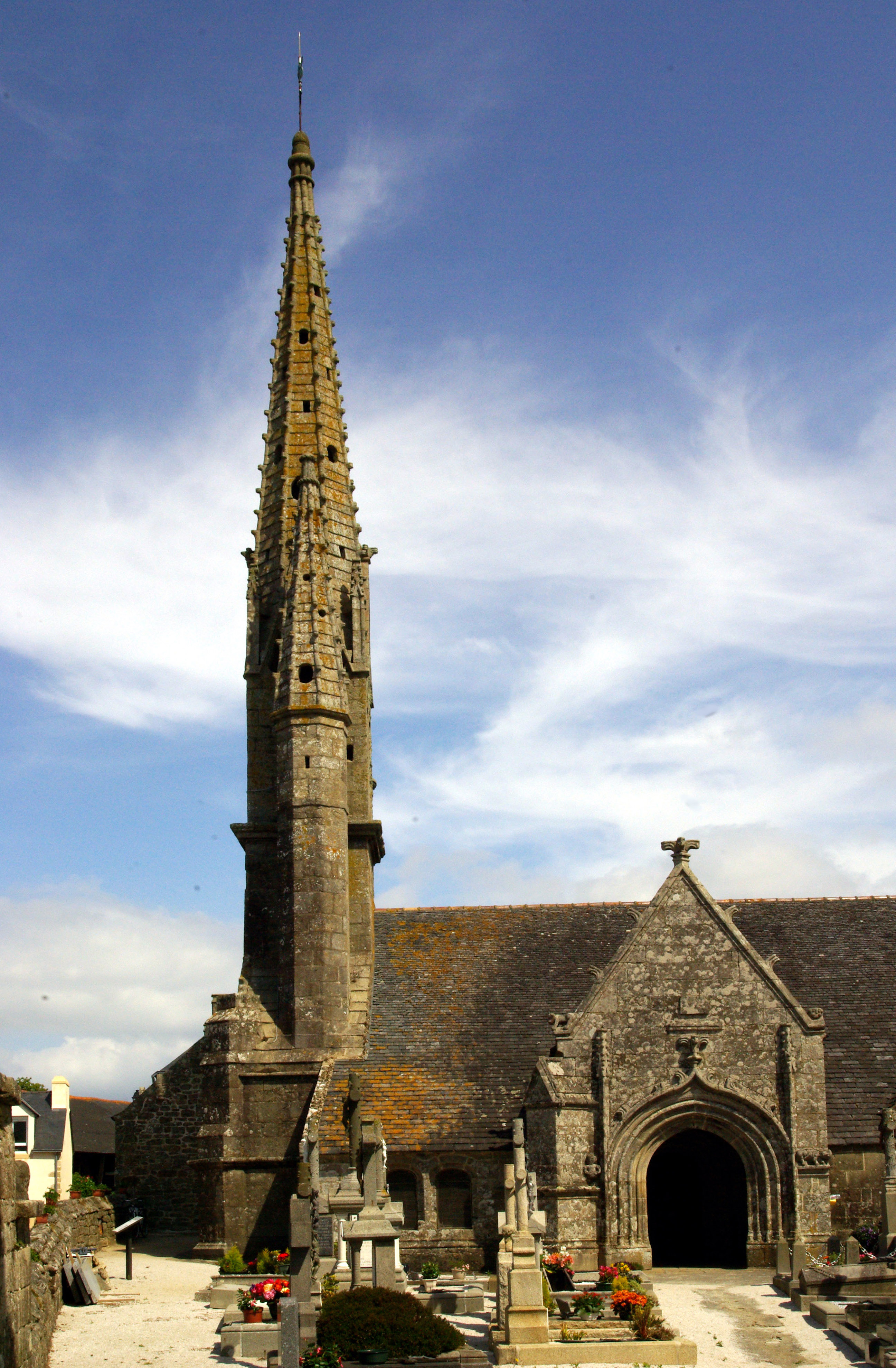 Eglise Saint-Germain de Kerlaz  France Bretagne Finistère Kerlaz 29100