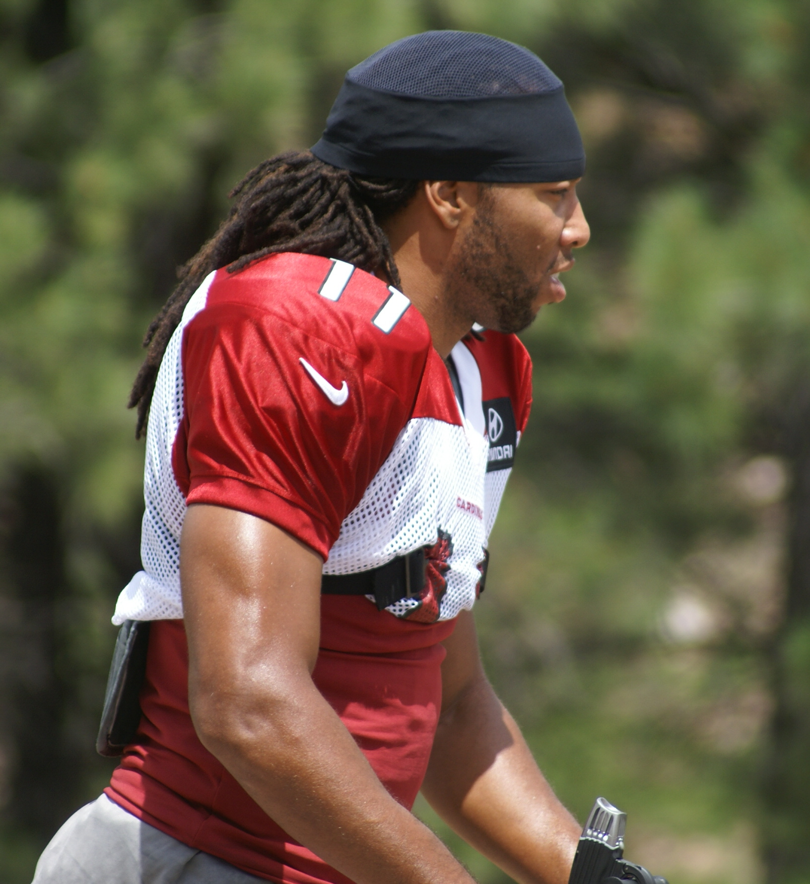 File:Larry Fitzgerald 2012 training camp.jpg - Wikipedia