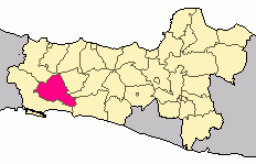 Location within Central Java