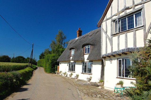 File:Mill Road by Dynes Cottage - geograph.org.uk - 2484745.jpg