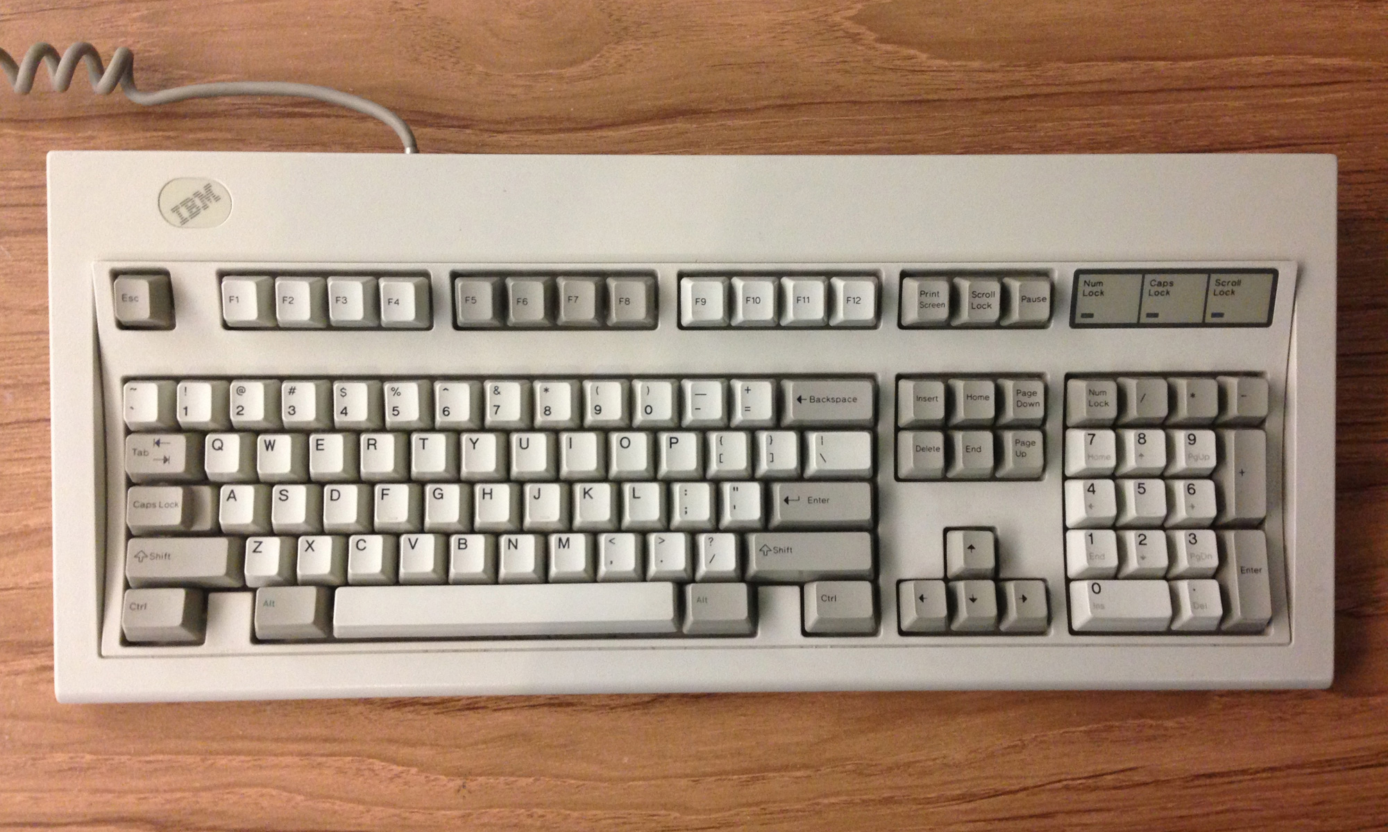 超美品 1391401 IBM 101 US キーボード Model M-