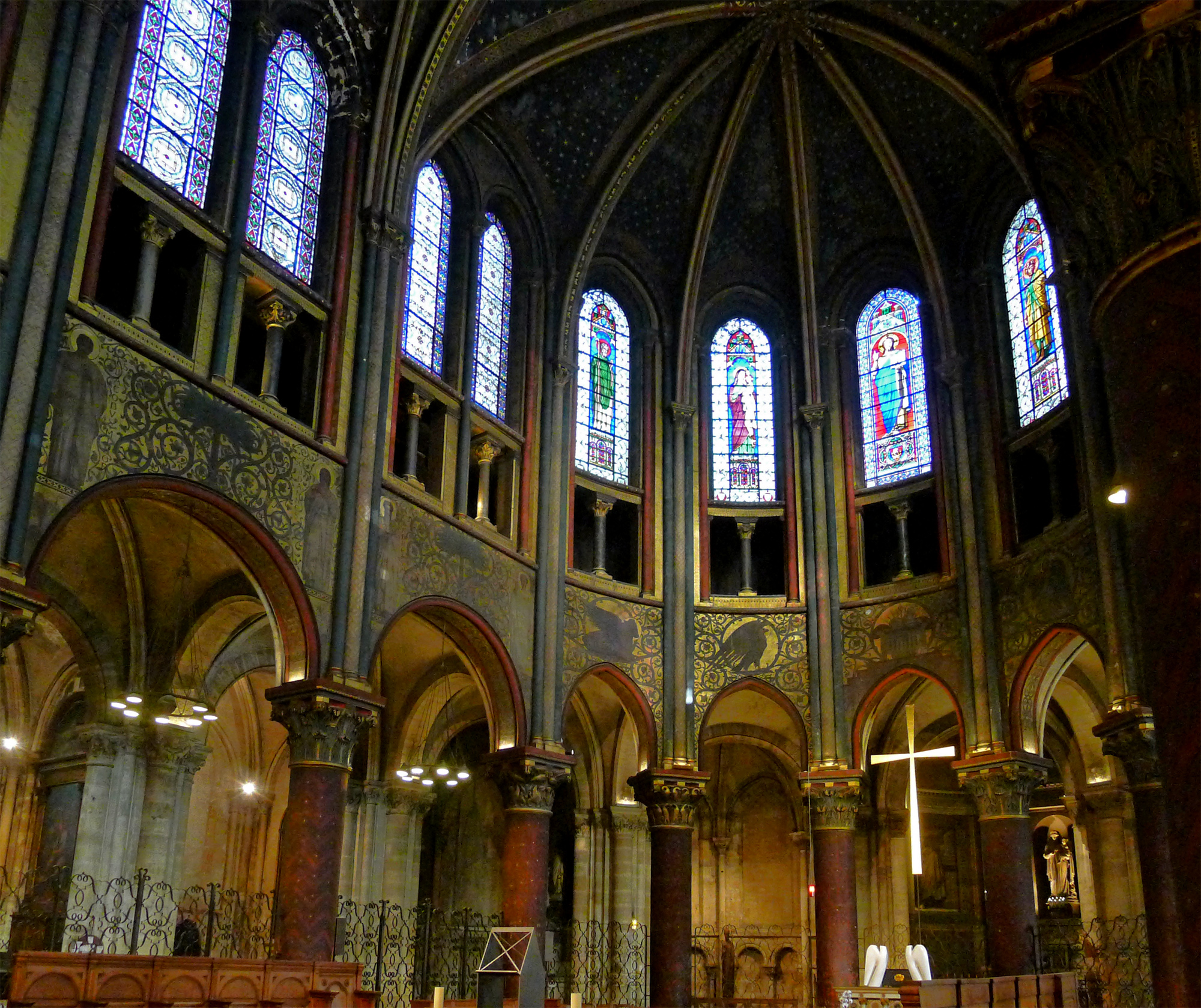 Церковь сен жермен де пре в париже