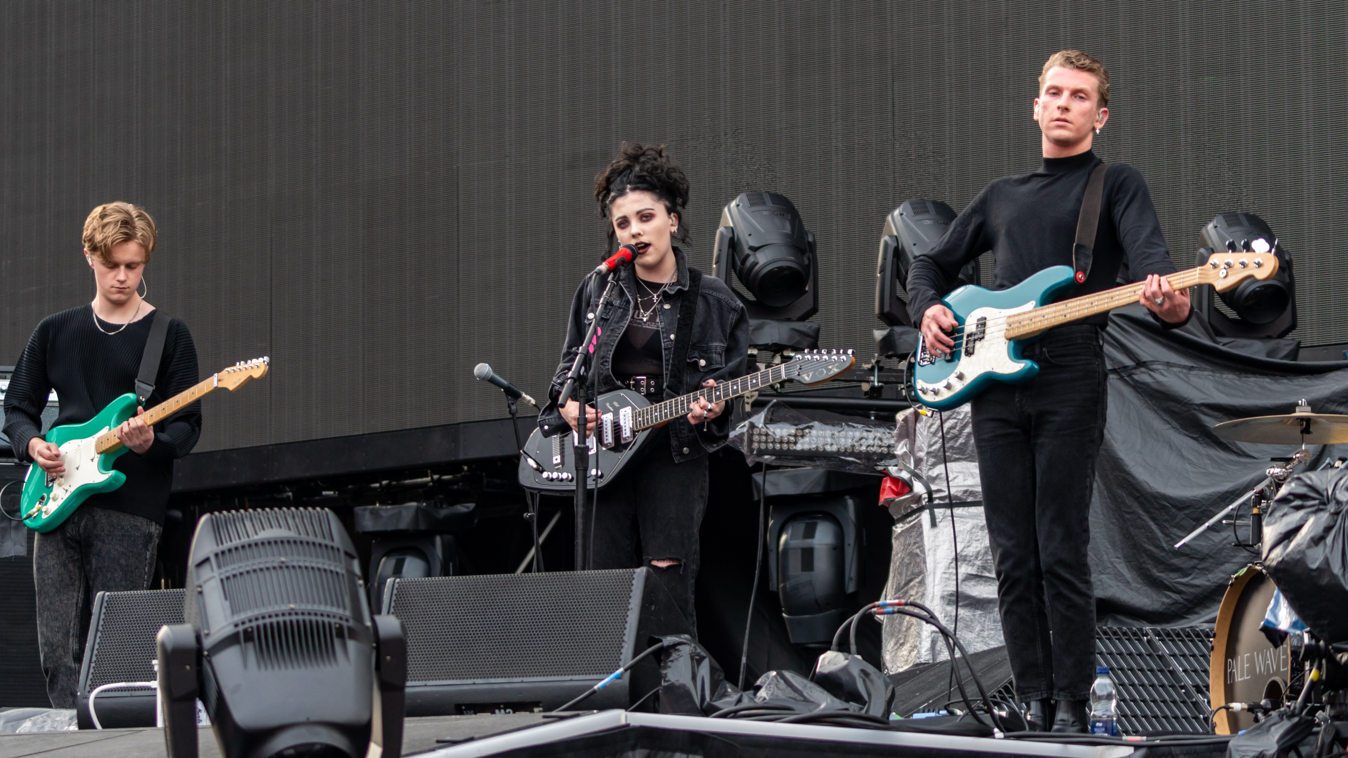 Pale Waves performing in June 2019