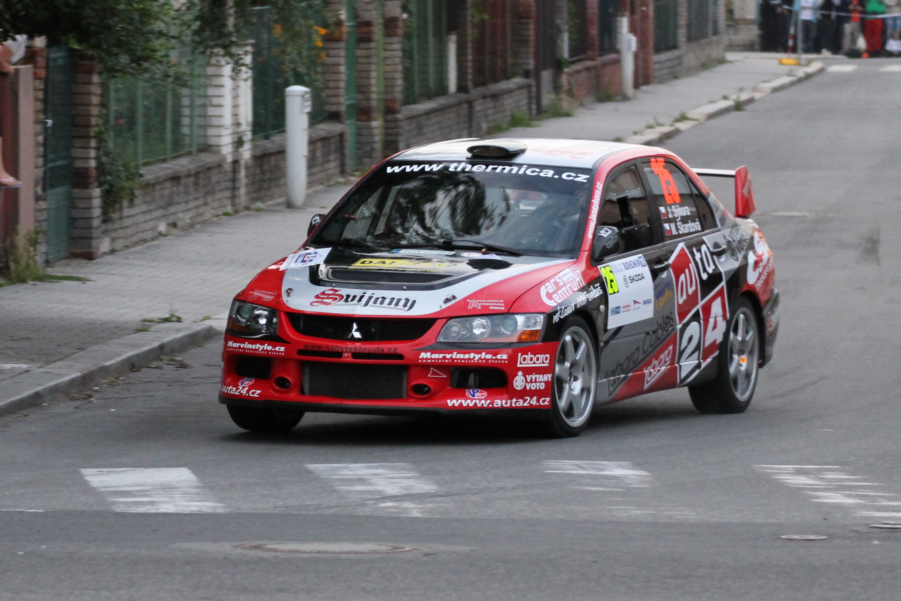 Mitsubishi Lancer Evolution ралли