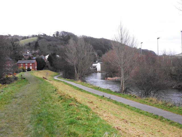 River Severn east of Newtown - geograph.org.uk - 1091083