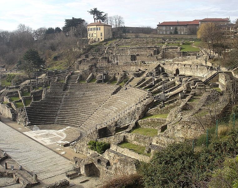 File:Roman theatre in Lyon.jpg