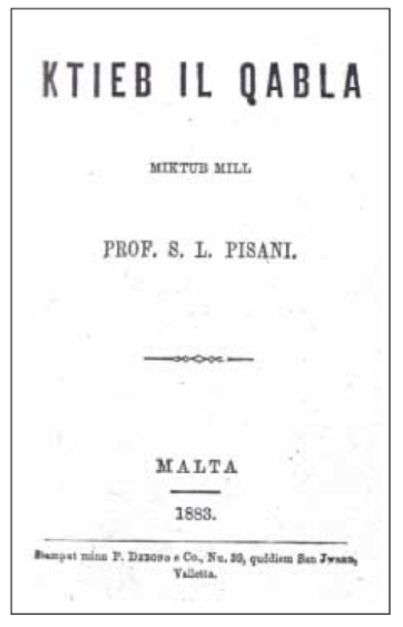 File:S.L. Pisani, Ktieb il Qabla, Malta 1883.png