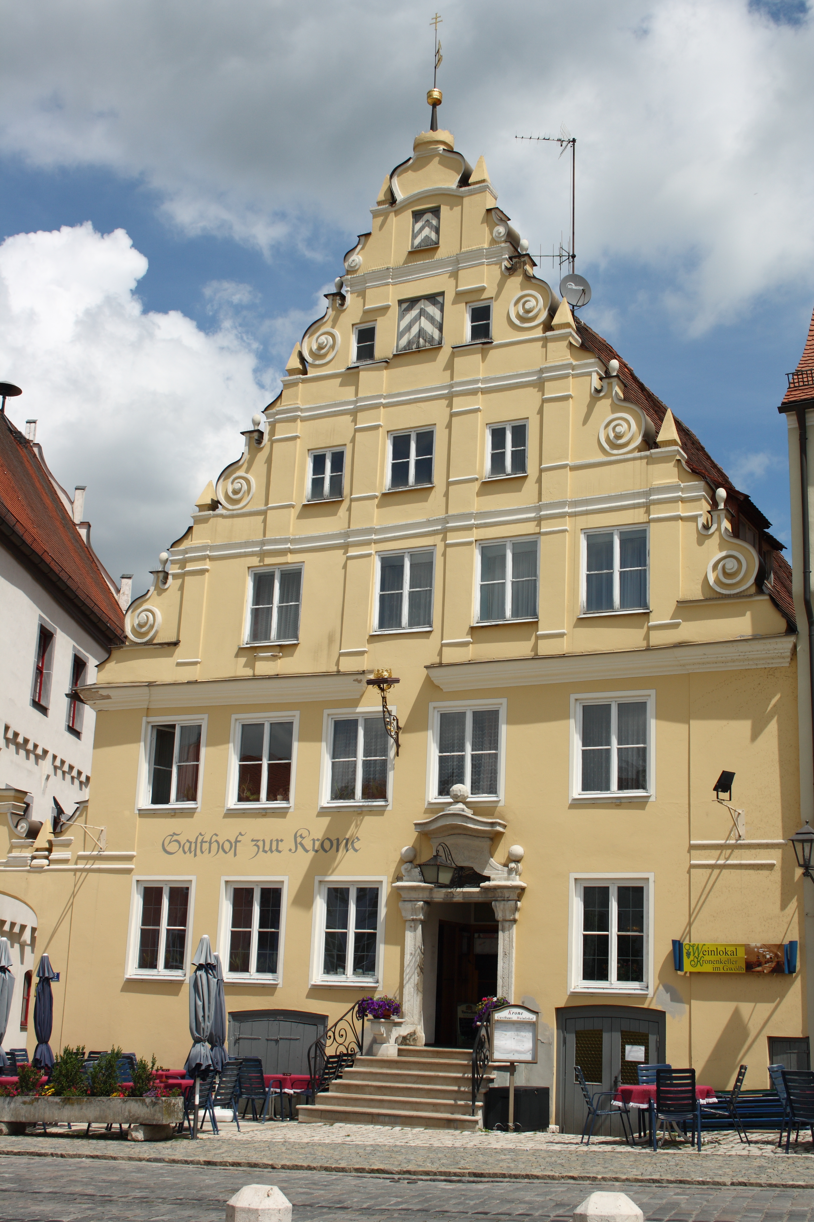 This is a picture of the Bavarian Baudenkmal (cultural heritage monument) with the ID