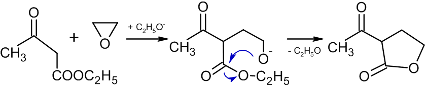 Synthesis of 2-acetylbutyrolactone