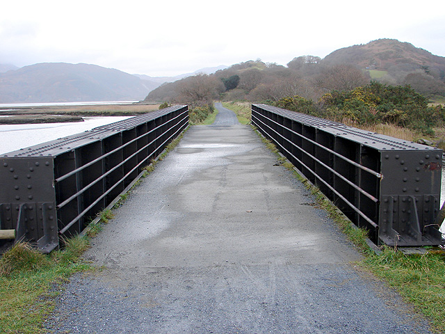 File:An ex-railway bridge now used by the Mawddach Trail - geograph.org.uk - 1092424.jpg