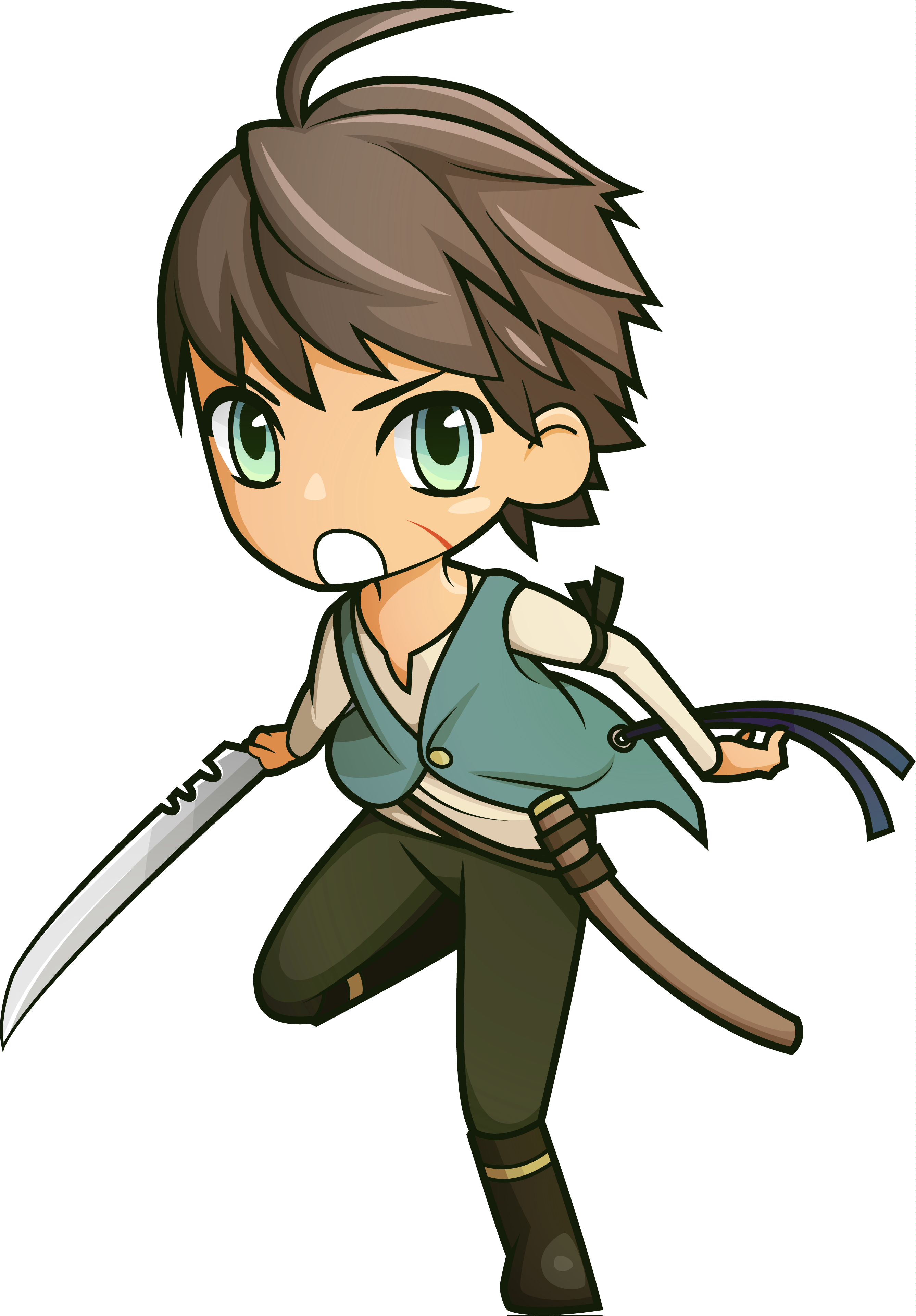 File Anime Boy Sword Png Wikimedia Commons