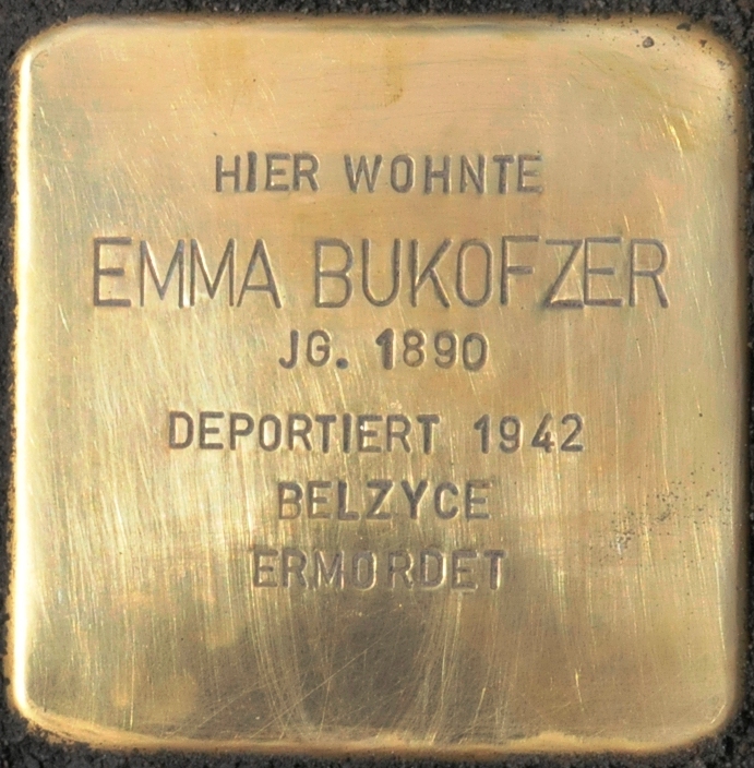 Apolda-Stolperstein-Emma-Bukofzer-CTH.JPG