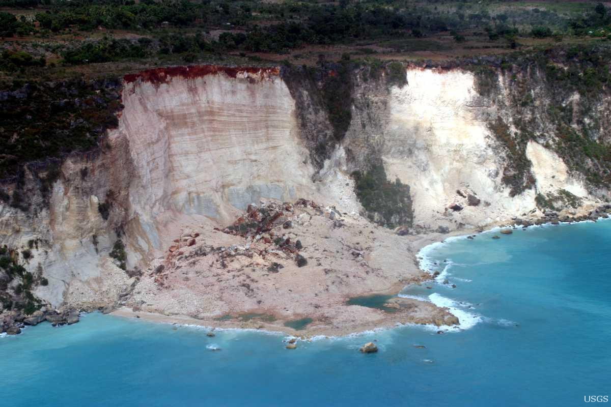 ดินถล่ม landslides ผลกระทบ แผ่นดินไหว earthquake