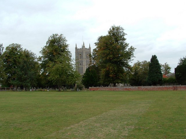 Dedham church across the park - geograph.org.uk - 1503446