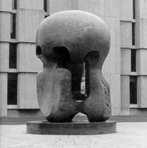 <i>Nuclear Energy</i> (sculpture) sculpture by Henry Moore (LH 526, University of Chicago)