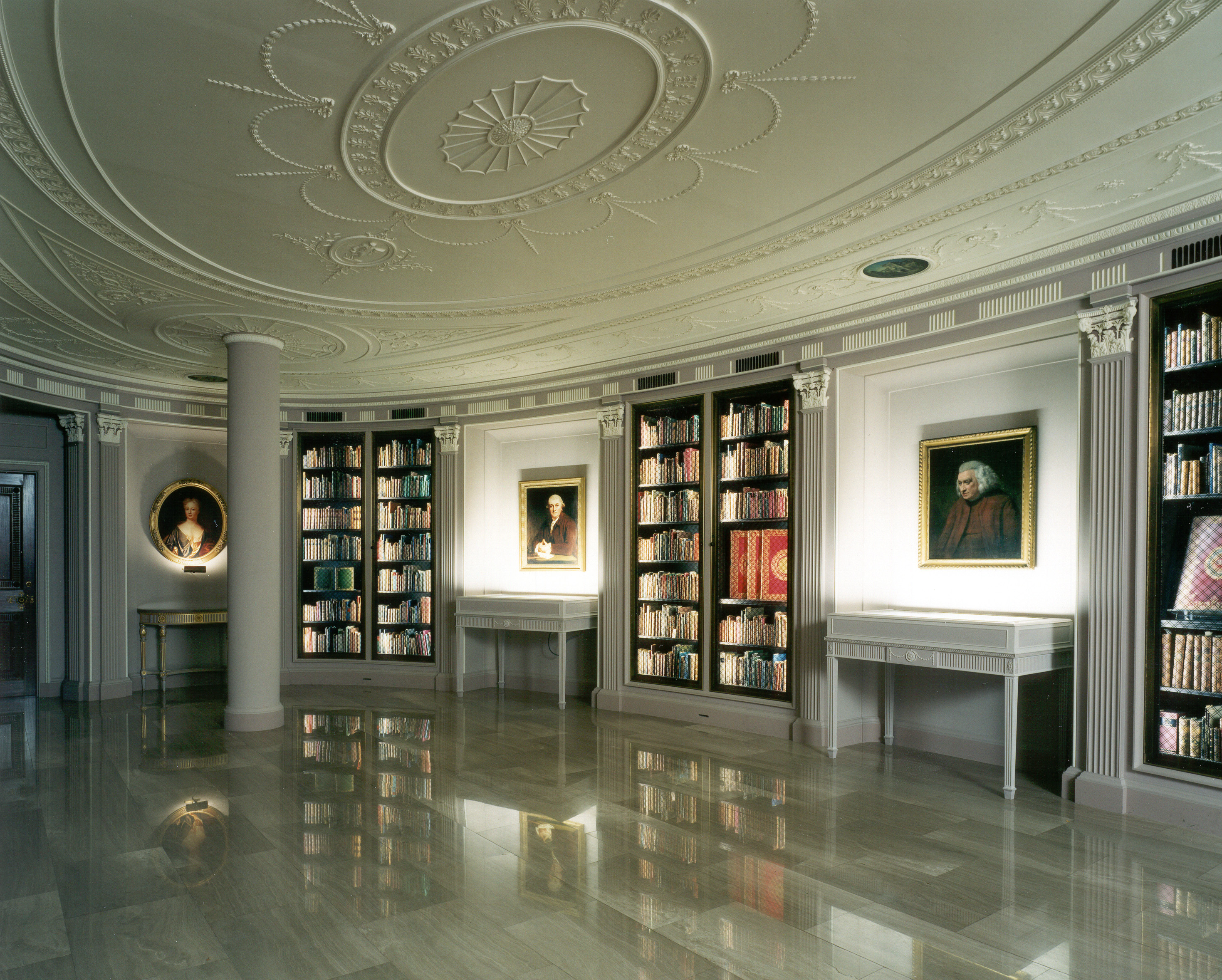 The Hyde Room at Houghton Library, Harvard University