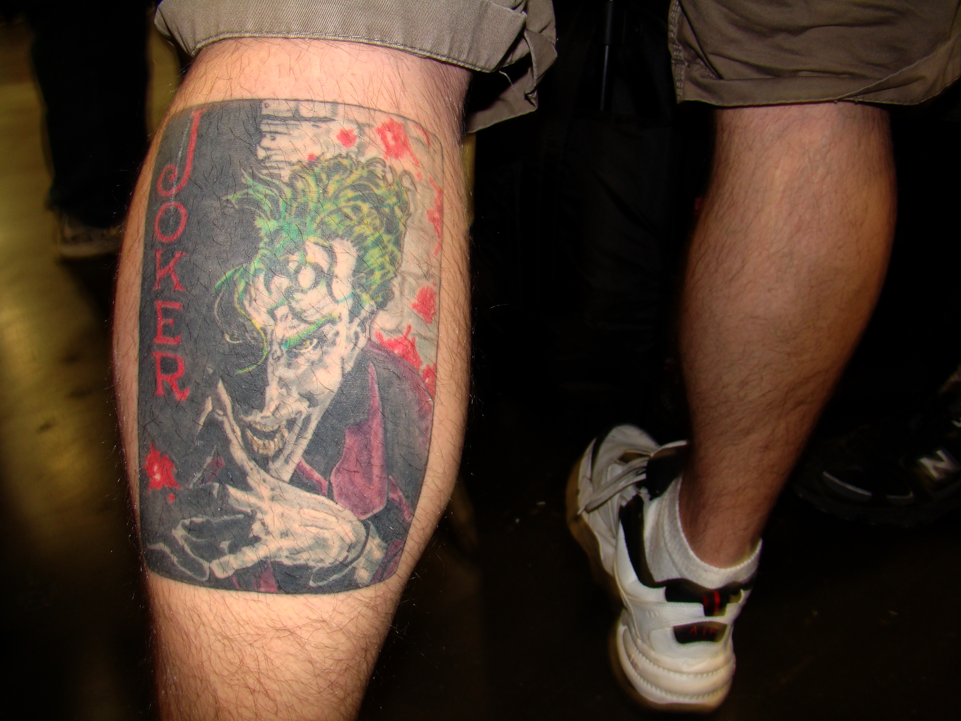 Joker themed leg sleeve - Custom Tattoos Tamworth | Facebook