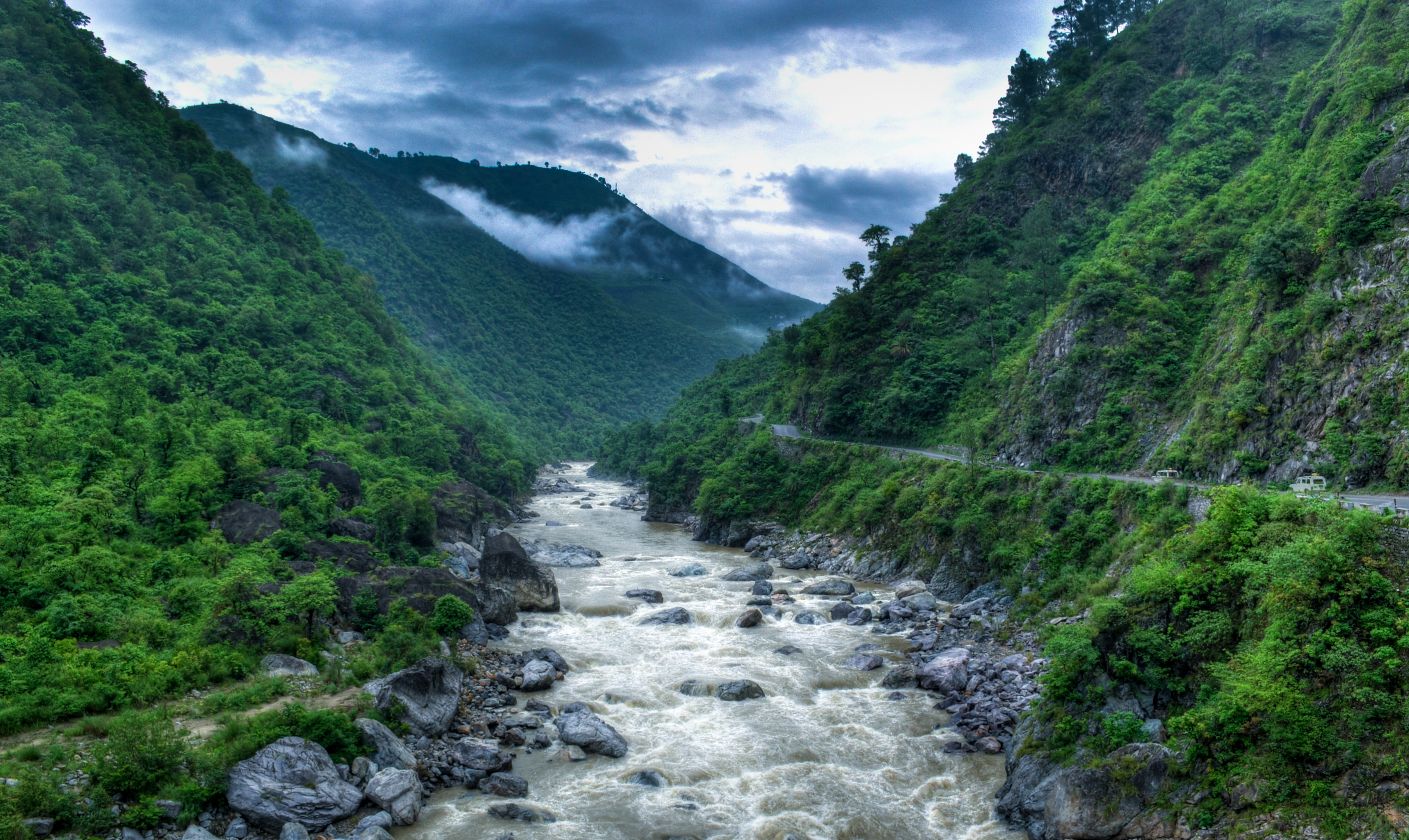 File Kosi River Valley Near Almora Uttarakhand India Jpg Wikipedia