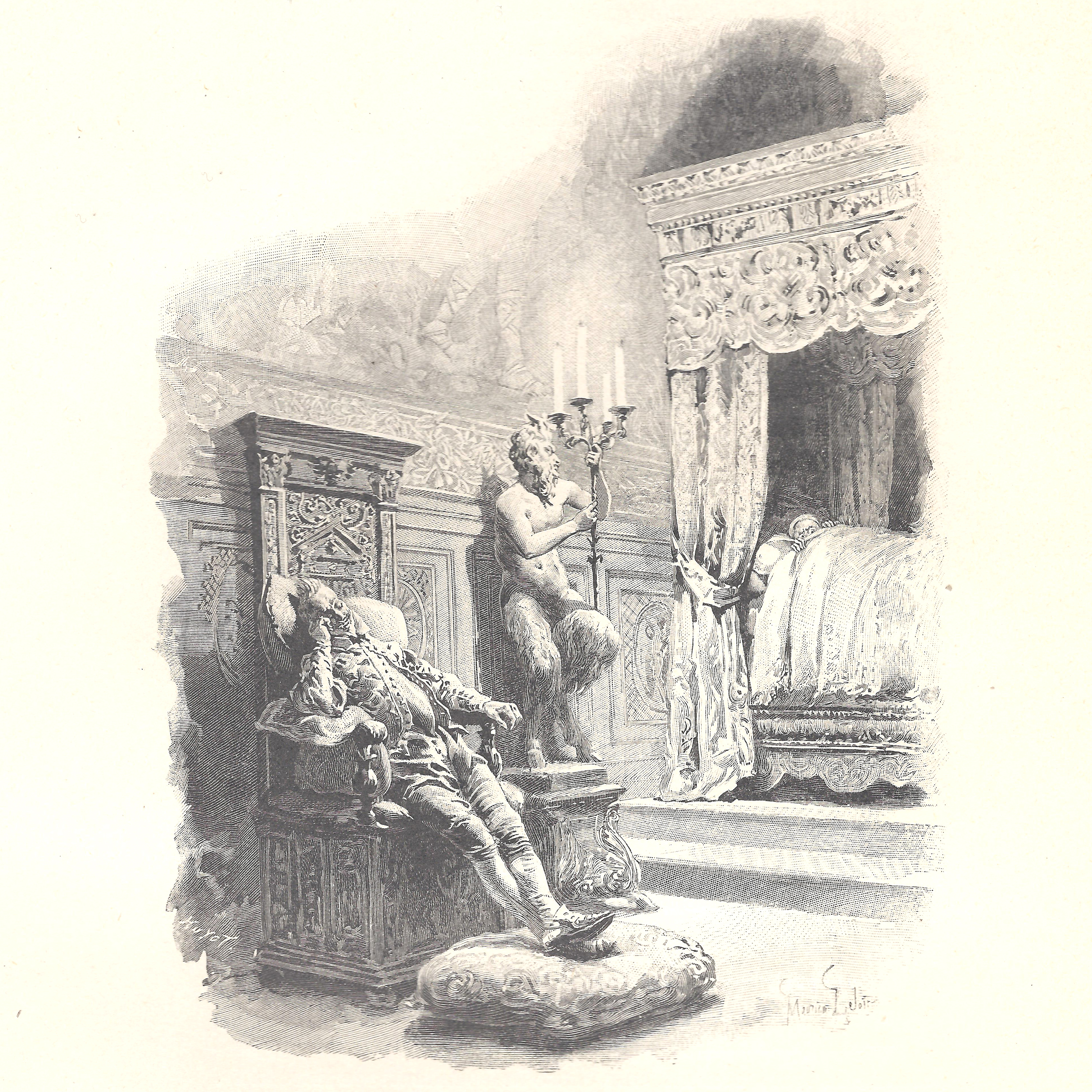 Графиня де Монсоро иллюстрации Мориса Лелуара