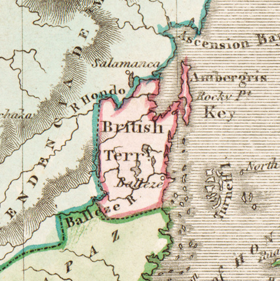 File:Lizars Mexico & Guatimala 1831 UTA (detail of British Territory--Balleze).jpg