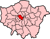 Zobrazený v rámci Veľkého Londýna