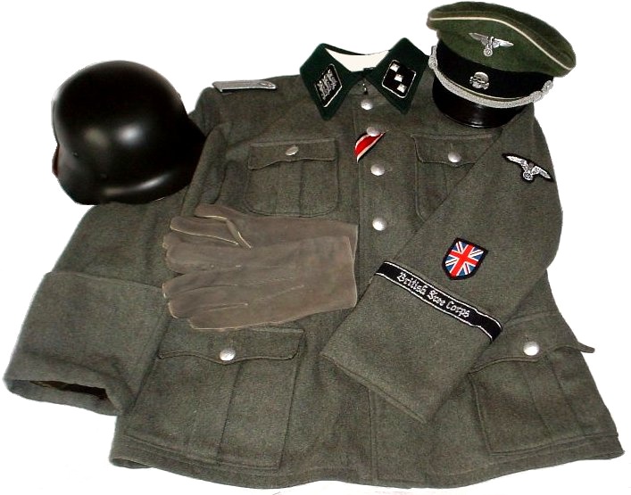 File:M36 British Free Corps Tunic With Hand And Headwear.jpg