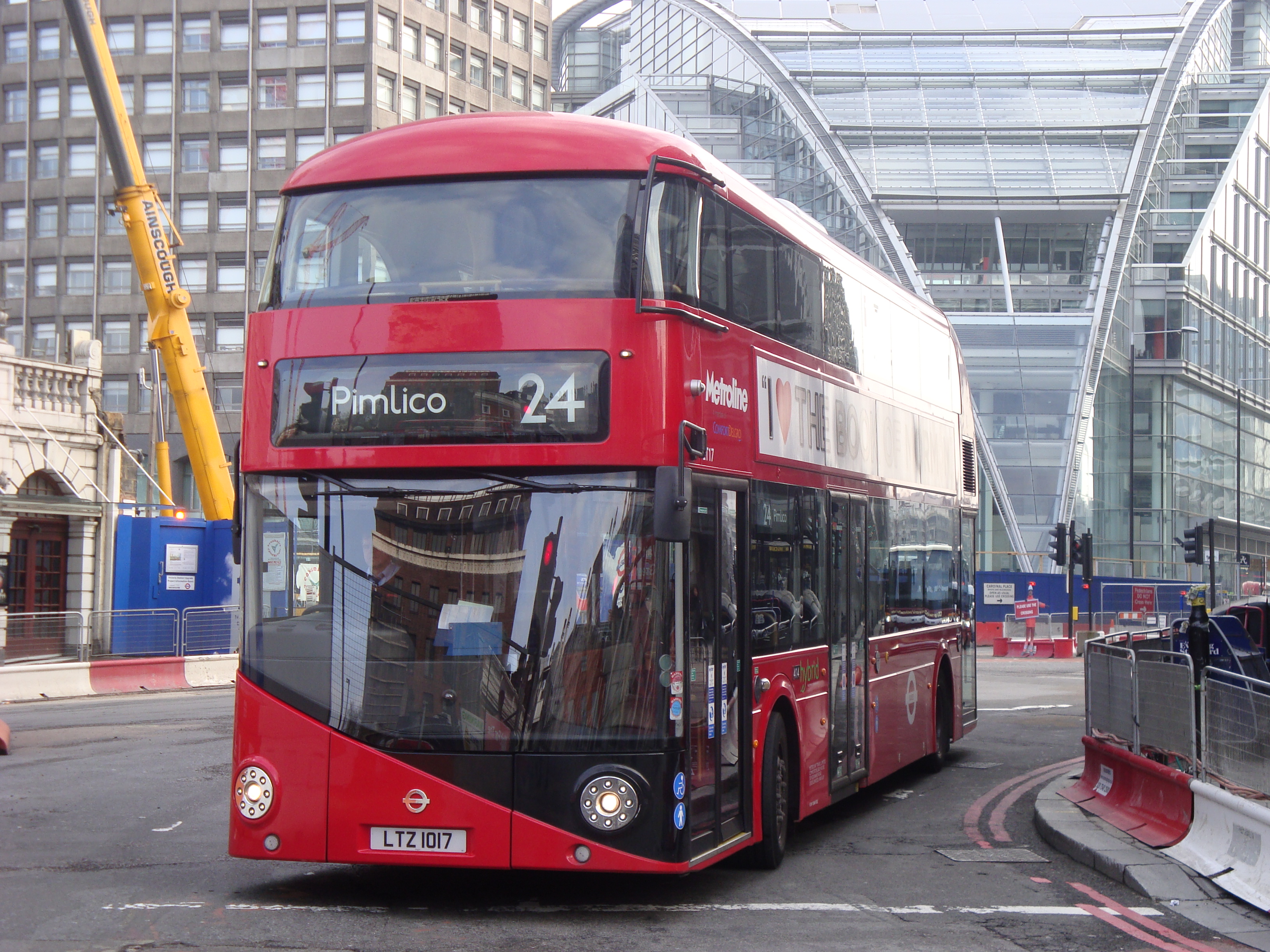 In de omgeving van Immigratie afgunst London Buses route 24 - Wikipedia