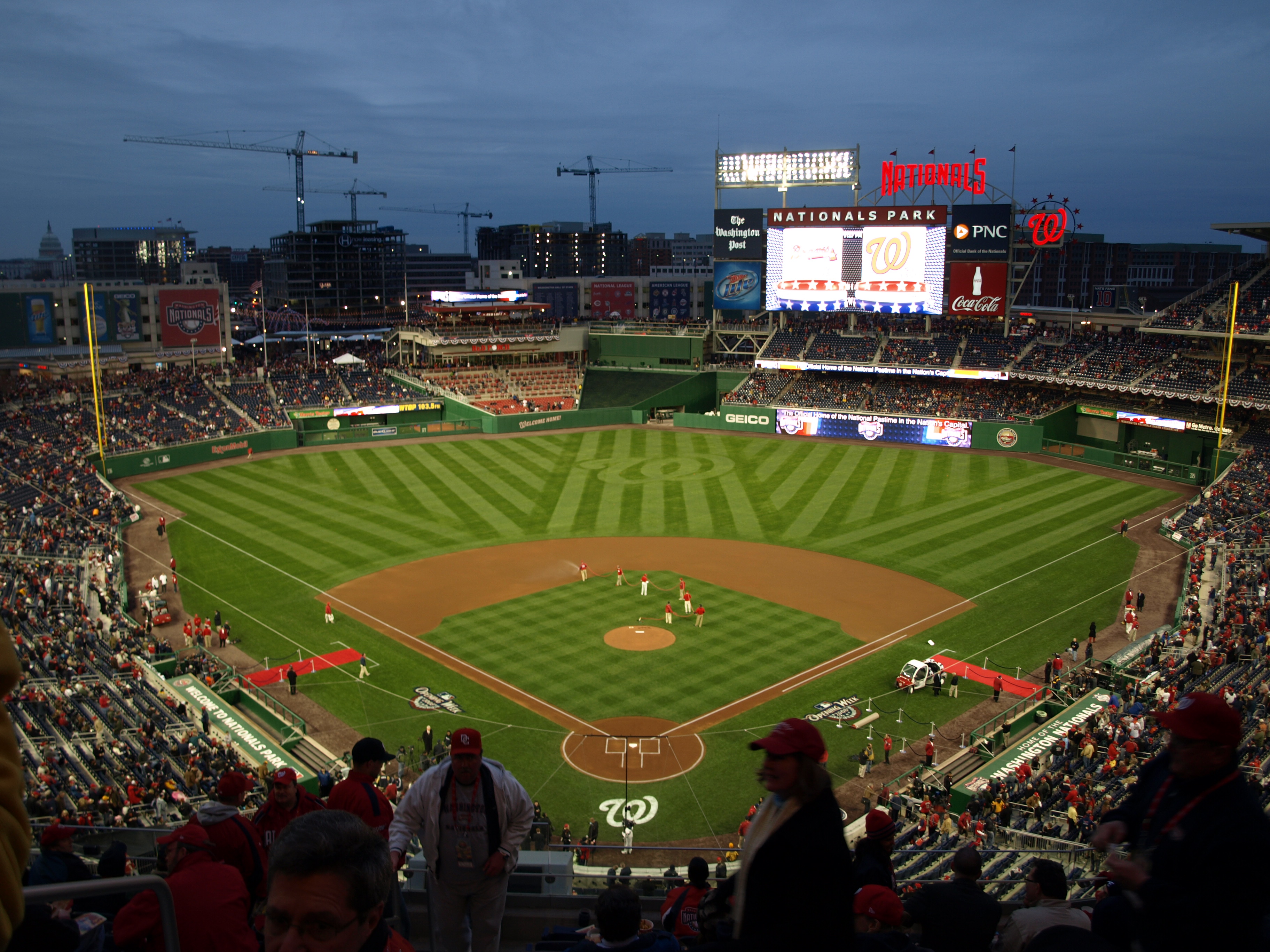 Der Nationals Park ist ein Baseballstadion in der US-amerikanischen Hauptst...
