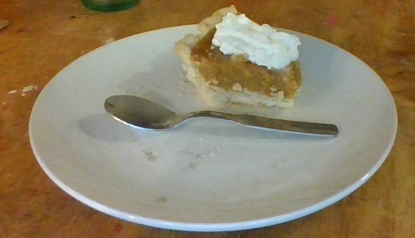 File:Partially eaten pumpkin pie with whipped cream.jpg - Wikimedia Commons...