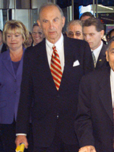 Quinton L. Koop at SFIA station on opening day, June 2003.jpg