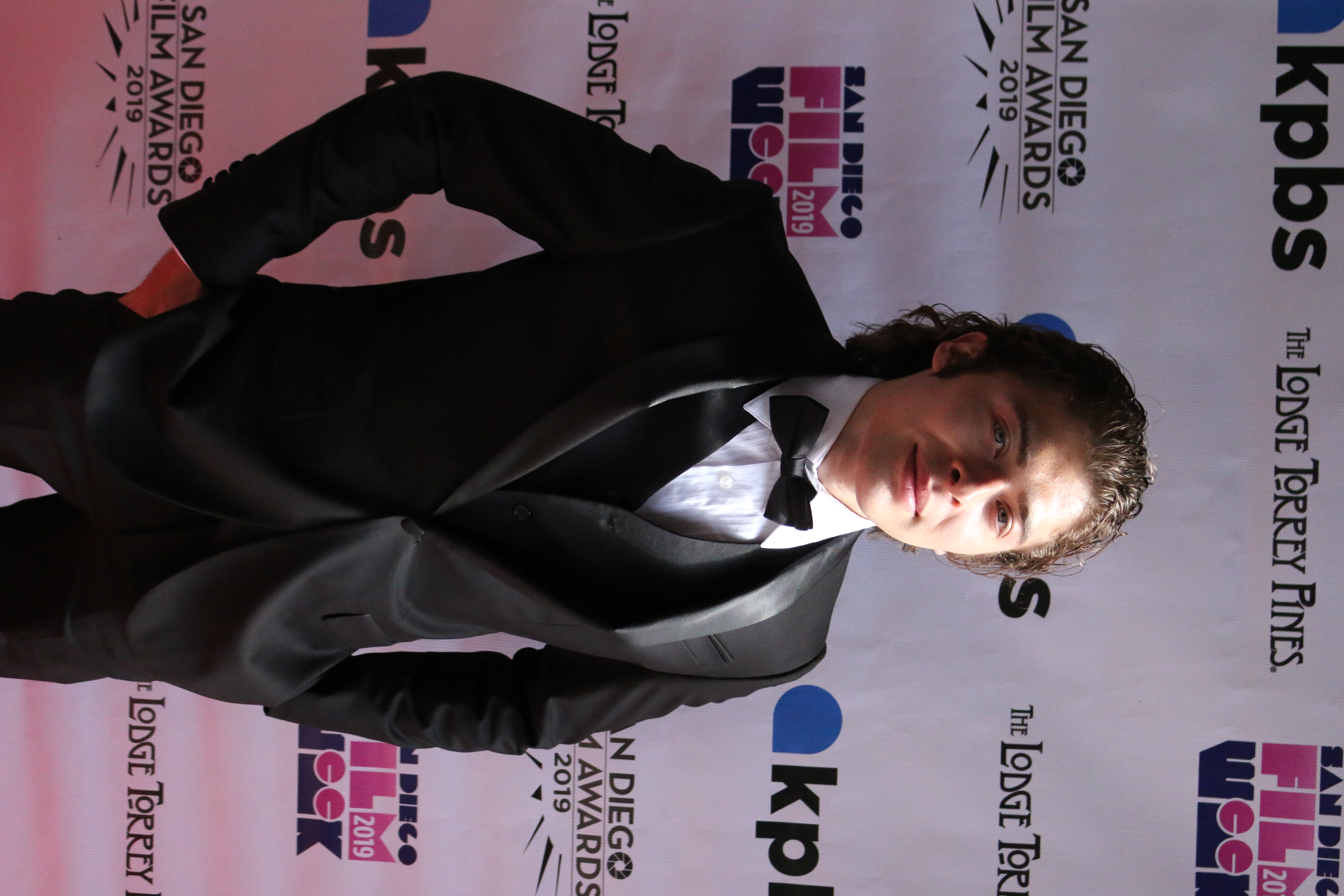 Ochoa at the 6th Annual San Diego Film Awards at PARQ Nightclub in 2019