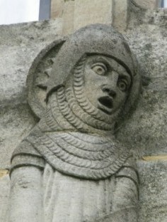 File:Sculpture at Guildford Cathedral (man with open mouth).jpg