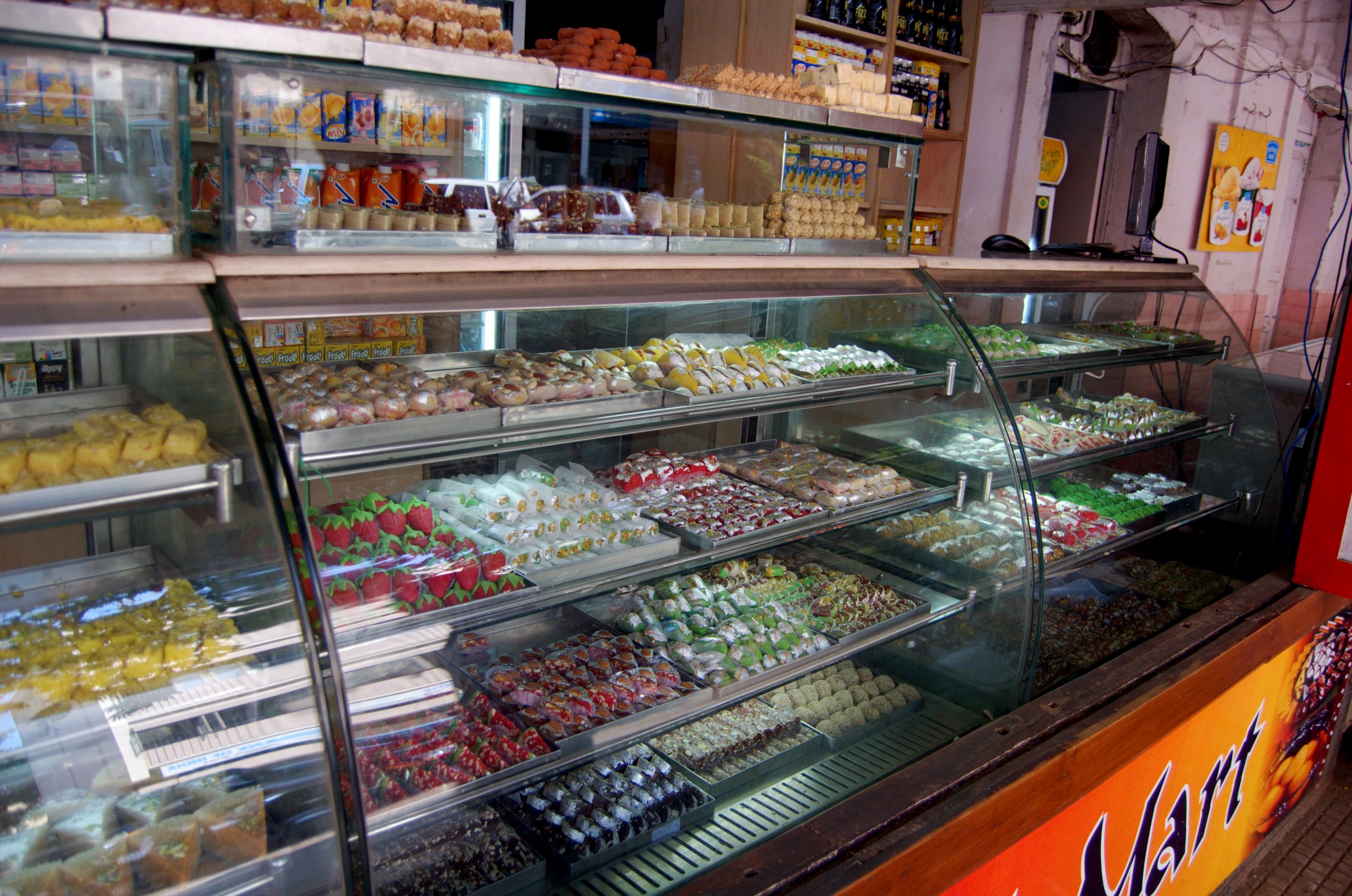 File Street side sweets  shop  Goa India  2009 jpg 