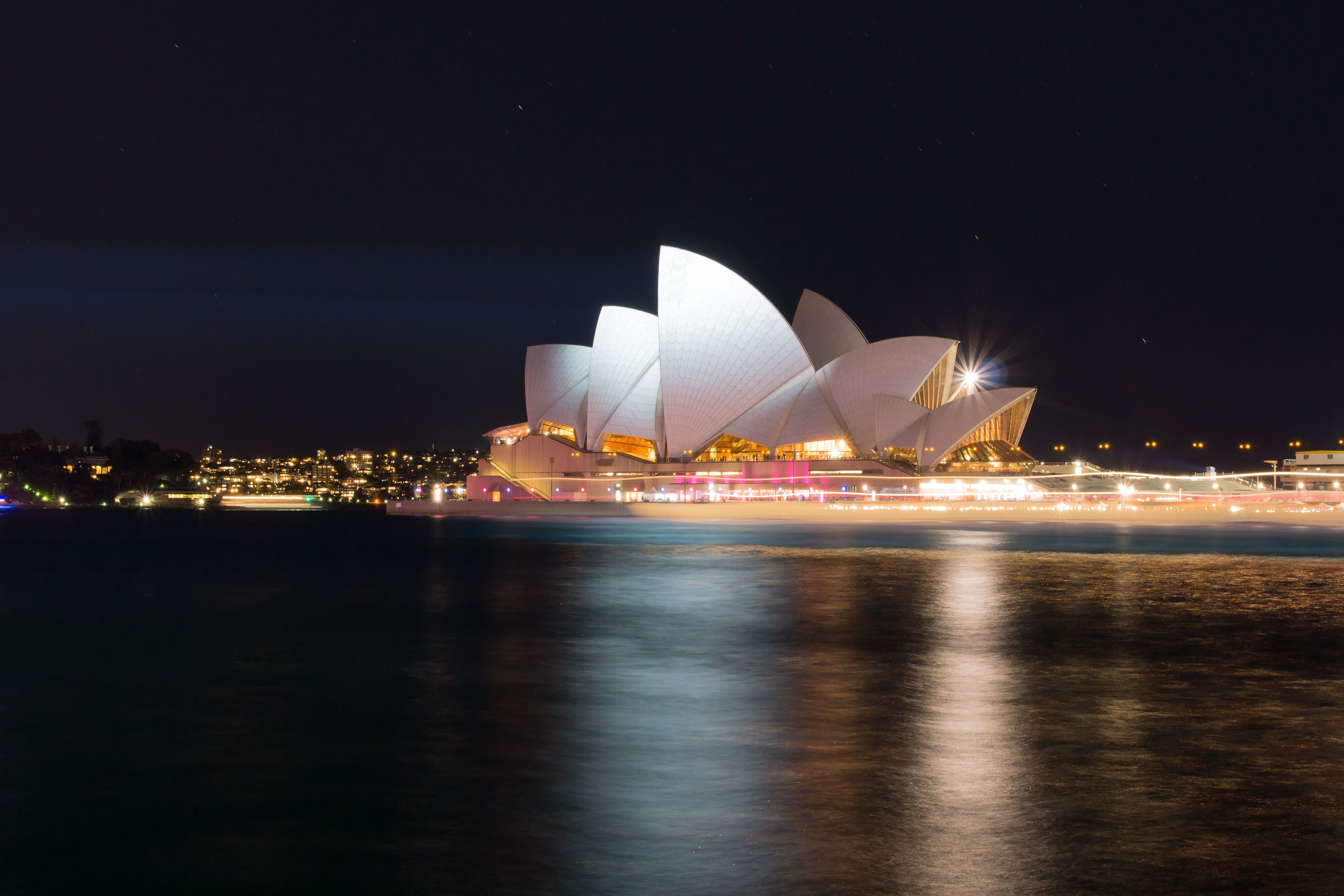 Сиднейский оперный театр новый год