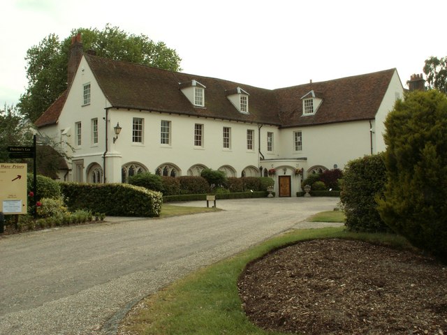 Picture of Ware Priory courtesy of Wikimedia Commons contributors - click for full credit