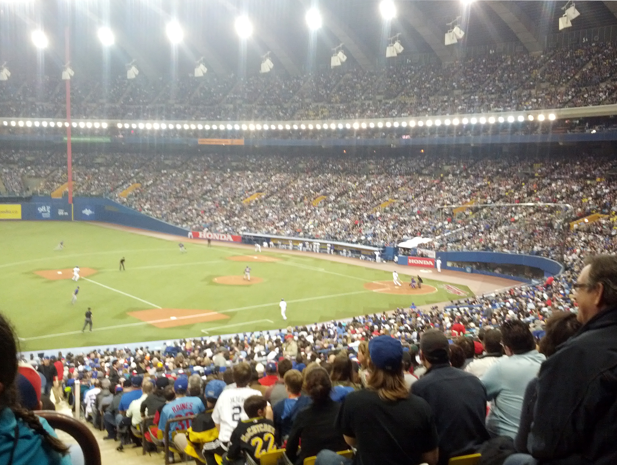 Olympic Stadium Home of the Montreal Expos Major League Baseball