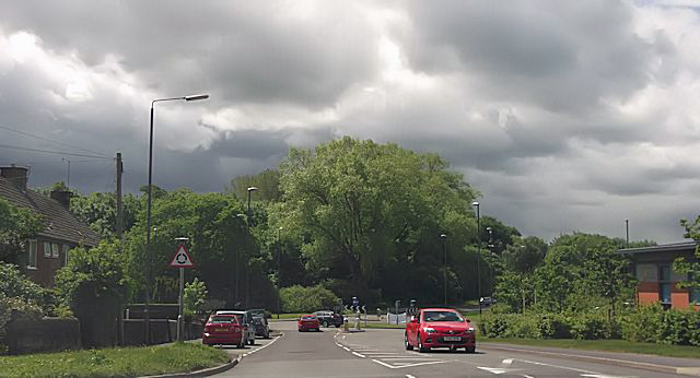 File:A515 approaching roundabout at Riverside Retail park - geograph.org.uk - 3531111.jpg